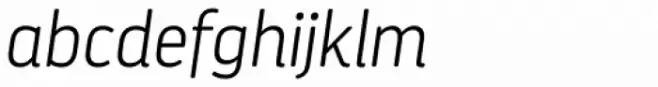 Darwin Pro Rounded Extra Light Italic