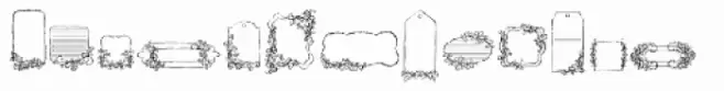 DB Frilly Frames