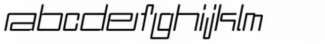 DBL Cheque ExtraLight Italic