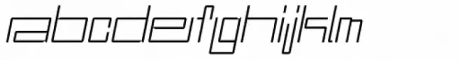 DBL Cheque Thin Italic