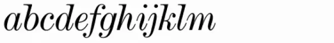 De Vinne Text Italic