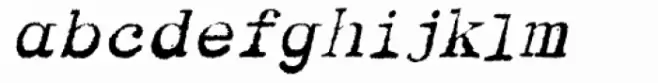 Dear John Uneven Italic