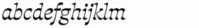 Deberny Line Medium Italic