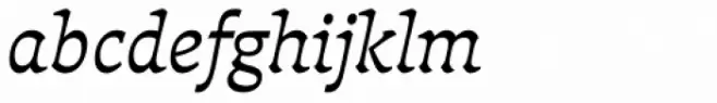 Deberny Text Regular Italic