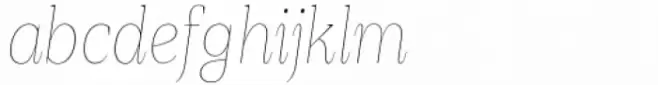 Debira Thin Italic