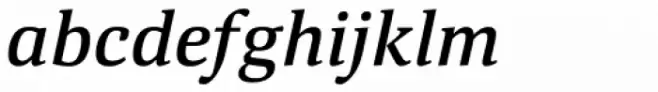 Deca Serif New Medium Italic