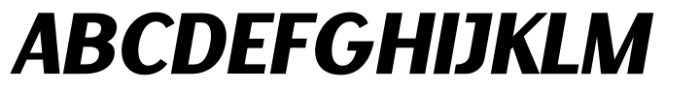 Decary Sans Bold Italic
