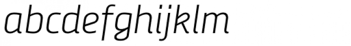 Decima Nova Pro Light Italic