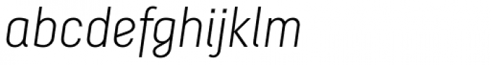 Decima Pro Light Italic