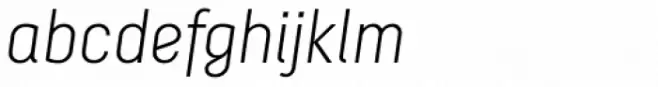 Decima Pro Light Italic