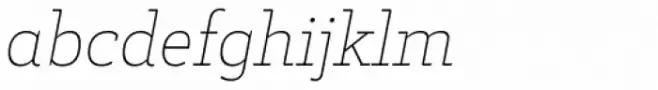 Decour Thin Italic