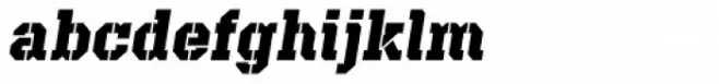 Defense Bold Italic