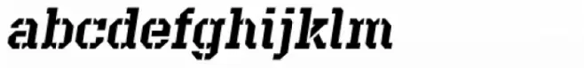Defense Italic