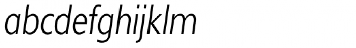 Delargo DT Condensed Light Italic