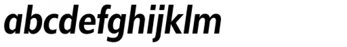 Delargo DT Condensed SemiBold Italic