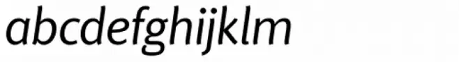 Delargo DT Informal Italic