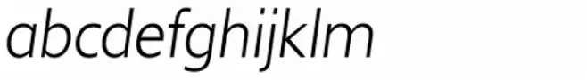 Delargo DT Light Italic