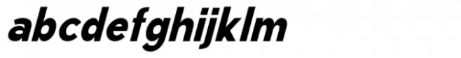 Demoise Extra Bold Italic