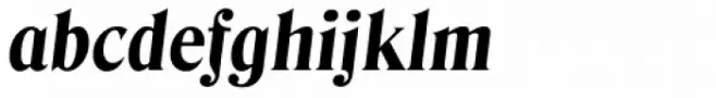 Denver Serial ExtraBold Italic