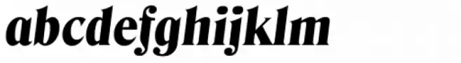 Denver Serial Heavy Italic