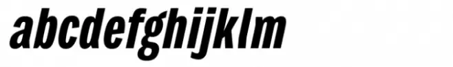 Desphalia Pro Bold Condensed Oblique