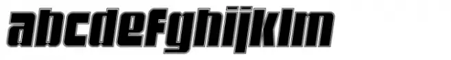 Desta Neon Square O Italic