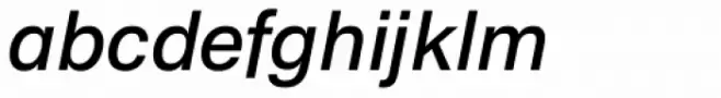 Devoid Slim Medium Italic