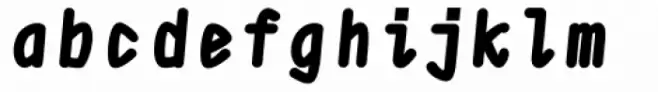 DF Staple Mono Black Italic