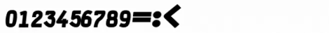 DF Staple TXT Black Italic Exp