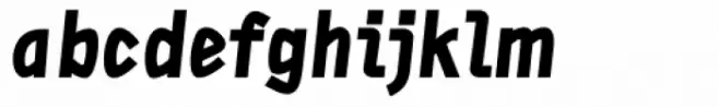 DF Staple TXT Black Italic