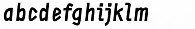 DF Staple TXT Heavy Italic