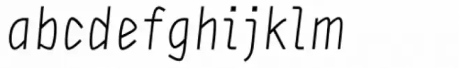 DF Staple TXT Italic