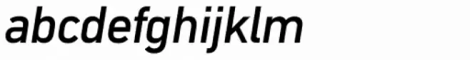 DIN Mittel Italic