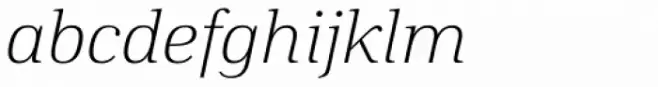 DIN Neue Roman Ultralight Italic