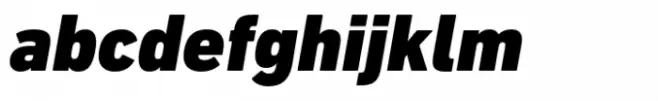 DIN Next Paneuropean Black Italic