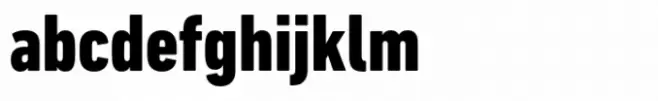 DIN Next Paneuropean Heavy Condensed