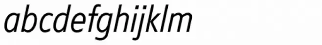 Diamanti Condensed EF Thin Italic