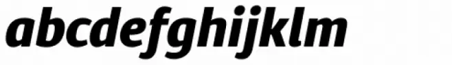 Diaria Sans Pro Extra Bold Italic