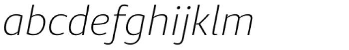 Diaria Sans Pro Extra Light Italic