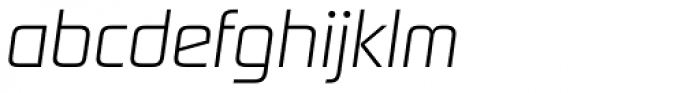 Digital Sans Now ML Cond ExtraLight Italic