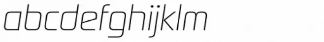Digital Sans Now ML Cond UltraLight Italic