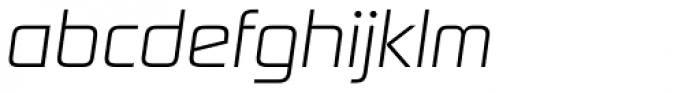 Digital Sans Now ML ExtraLight Italic
