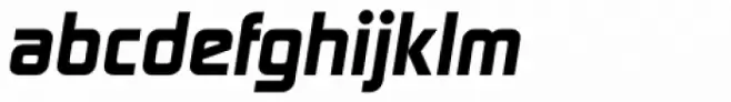 Digital Serial ExtraBold Italic