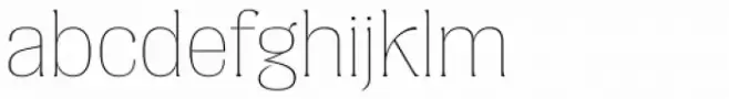Dilemma Serif Thin
