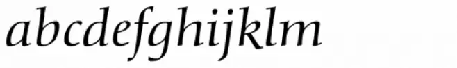 Diotima Classic Pro Italic