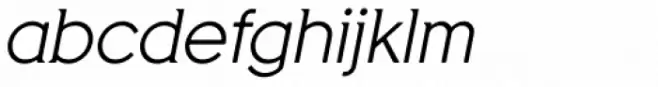Directo Light Italic