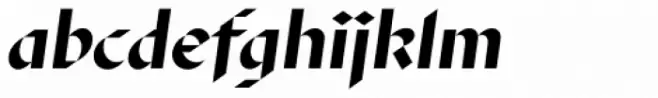Displace 2.0 Black Italic