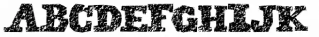Display Black Serif Rough