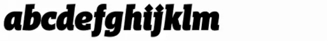 Distefano Slab Black Italic