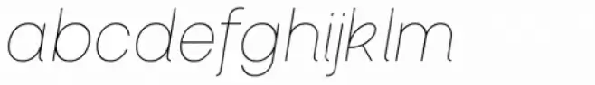 Distopia Light Italic